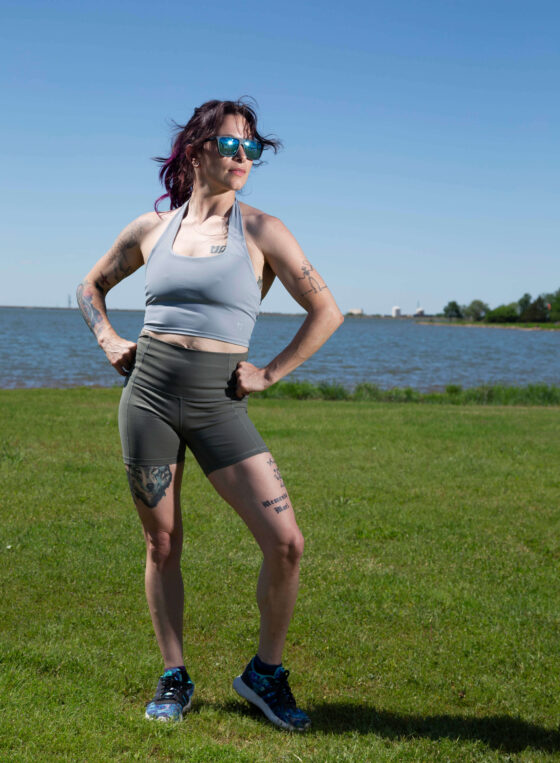 gema-khaos-gray-at-the-lake-fitness-themed-photographer-hefner-ok