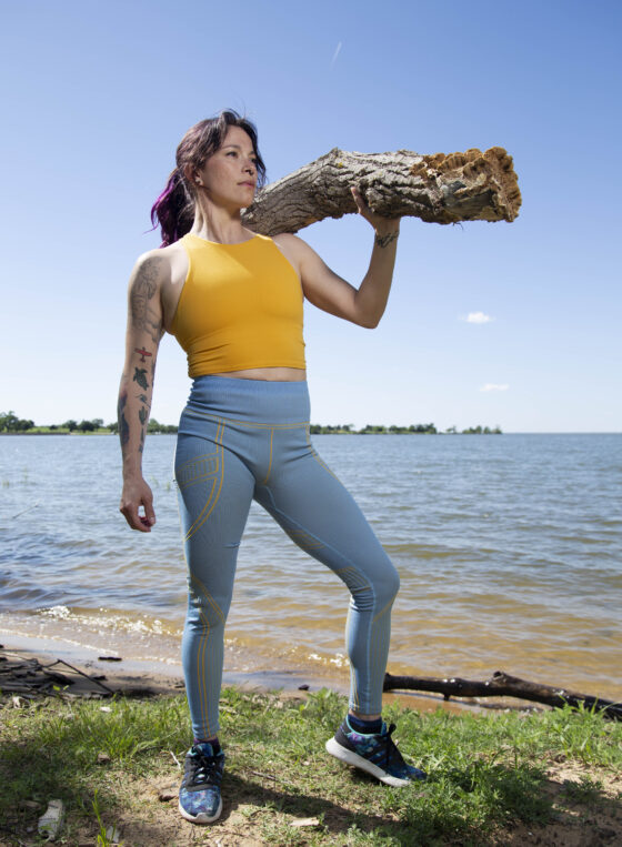 gema-khaos-fitness-themed-photo-shoot-hefner-lake-ok