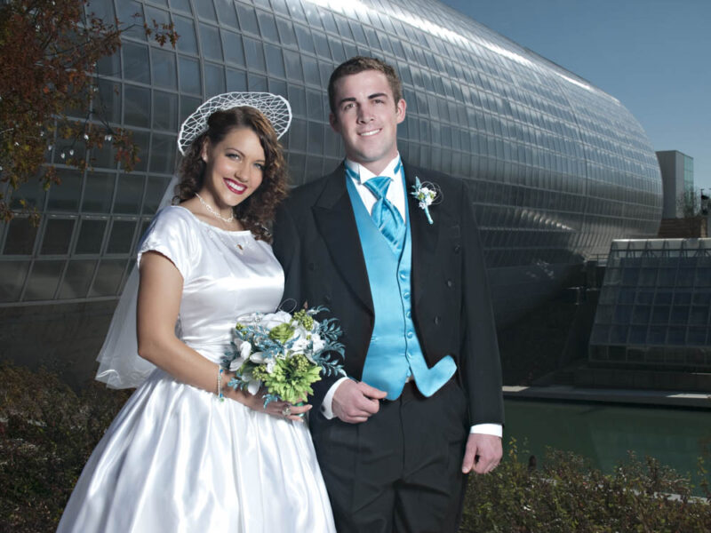 Amanda Miller's Wedding Shoot at the Botanical Gardens, Oklahoma City