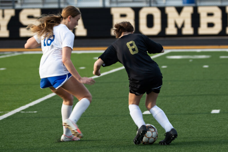 Midwest City vs Deer Creek Girls Soccer team Rose Field