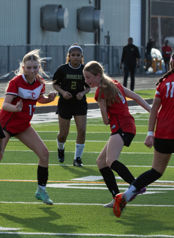 Midwest City vs PC Capps Rose Field Girls Soccer Team